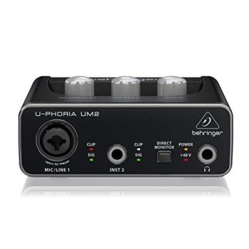 Behringer U-Phoria UM2 USB Audio Interface