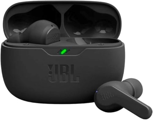 JBL Vibe Beam - True Wireless JBL Deep Bass Sound Earbuds, Bluetooth 5.2, Water & Dust Resistant, Hands-free call with...