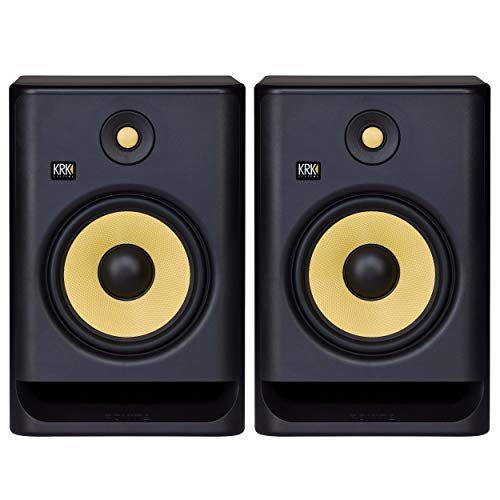 KRK RP8 Rokit 8 G4 Professional Bi-Amp 8" Powered Studio Monitor Pair, Black