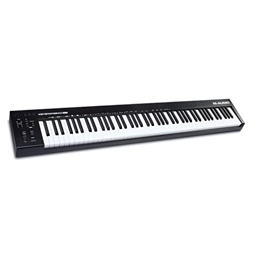 M-Audio Keystation 88 MK3 – 88 Key Semi Weighted MIDI Keyboard Controller for Complete Command of Virtual Synthesizers and DAW...