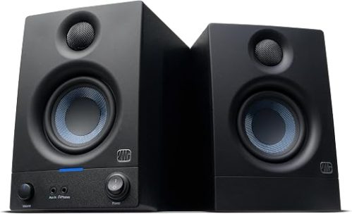 PreSonus Eris 3.5 Powered Studio Monitors, Pair — 3.5” Active Near