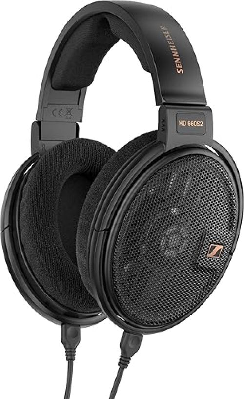 Sennheiser HD 660S2 - Audiophile Open-Back Over-Ear Headphones with Deep Bass Extension and Refined Acoustic Performance, Headphones for PC, Music,...
