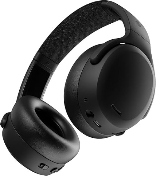 Skullcandy Crusher ANC 2 Wireless Over-Ear Bluetooth Headphones with Multi-Sensory Bass, Active Noise Cancelling, Up to 60 Hours Battery, Microphone...