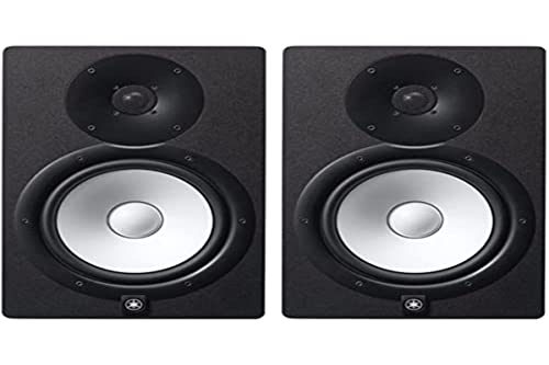 YAMAHA HS8 8-Inch Powered Studio Monitor Pair - Black