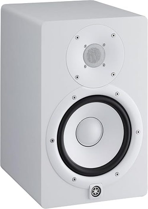 Yamaha HS7W 7-Inch Powered Studio Monitor Speaker, White